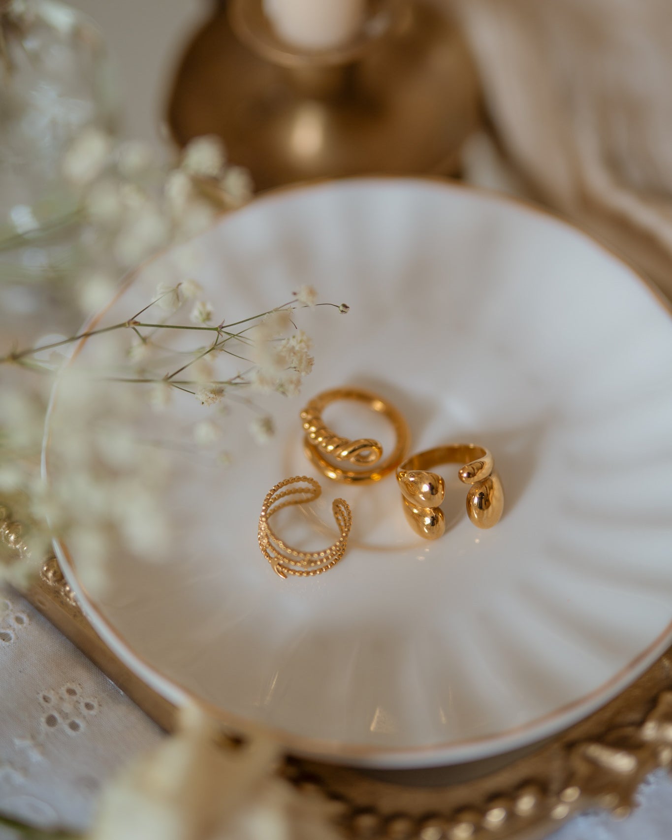 LIBERE - Set of 3 Rings