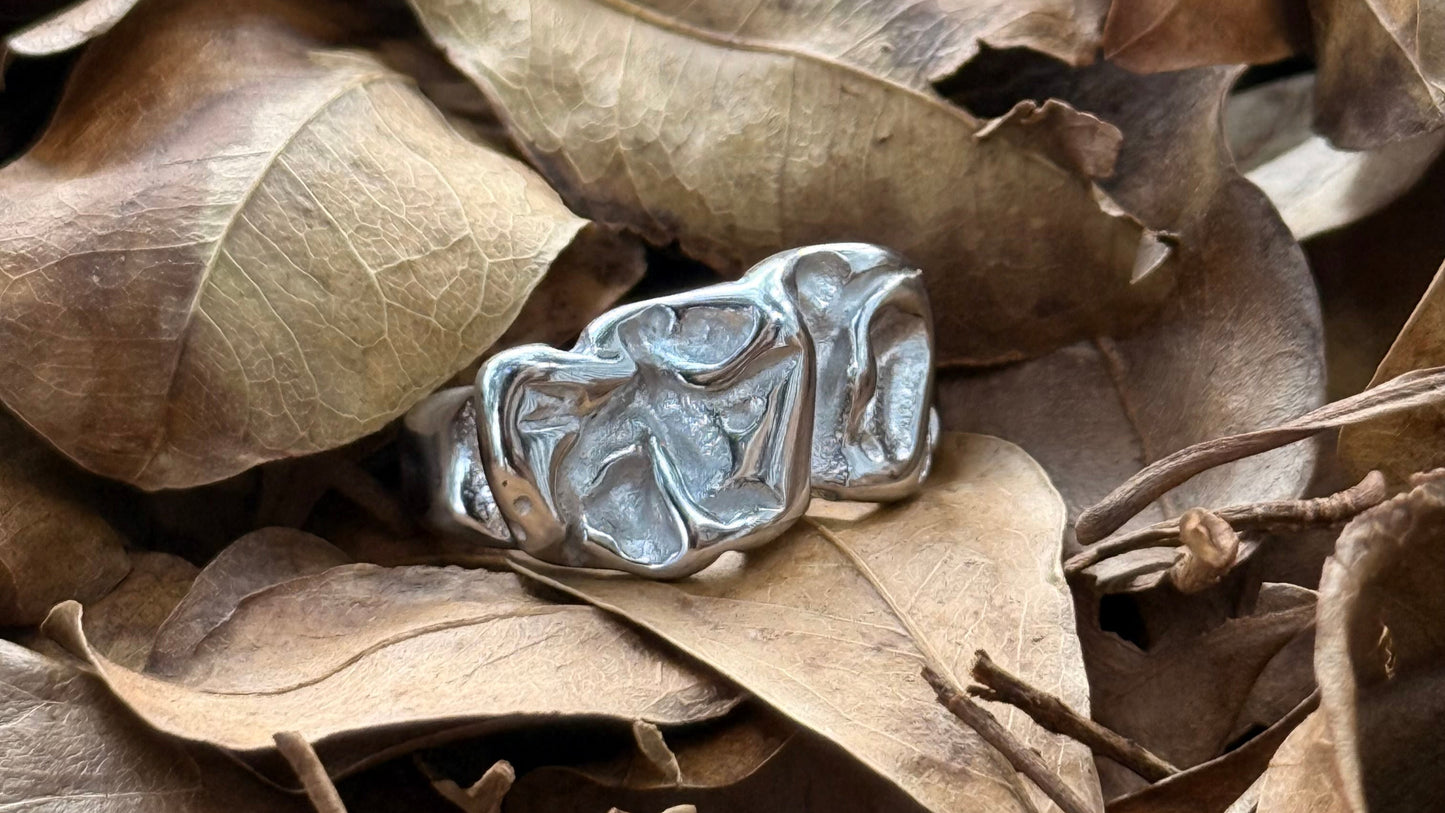 LIMITED EDITION Textured 14K Gold Plated Ring