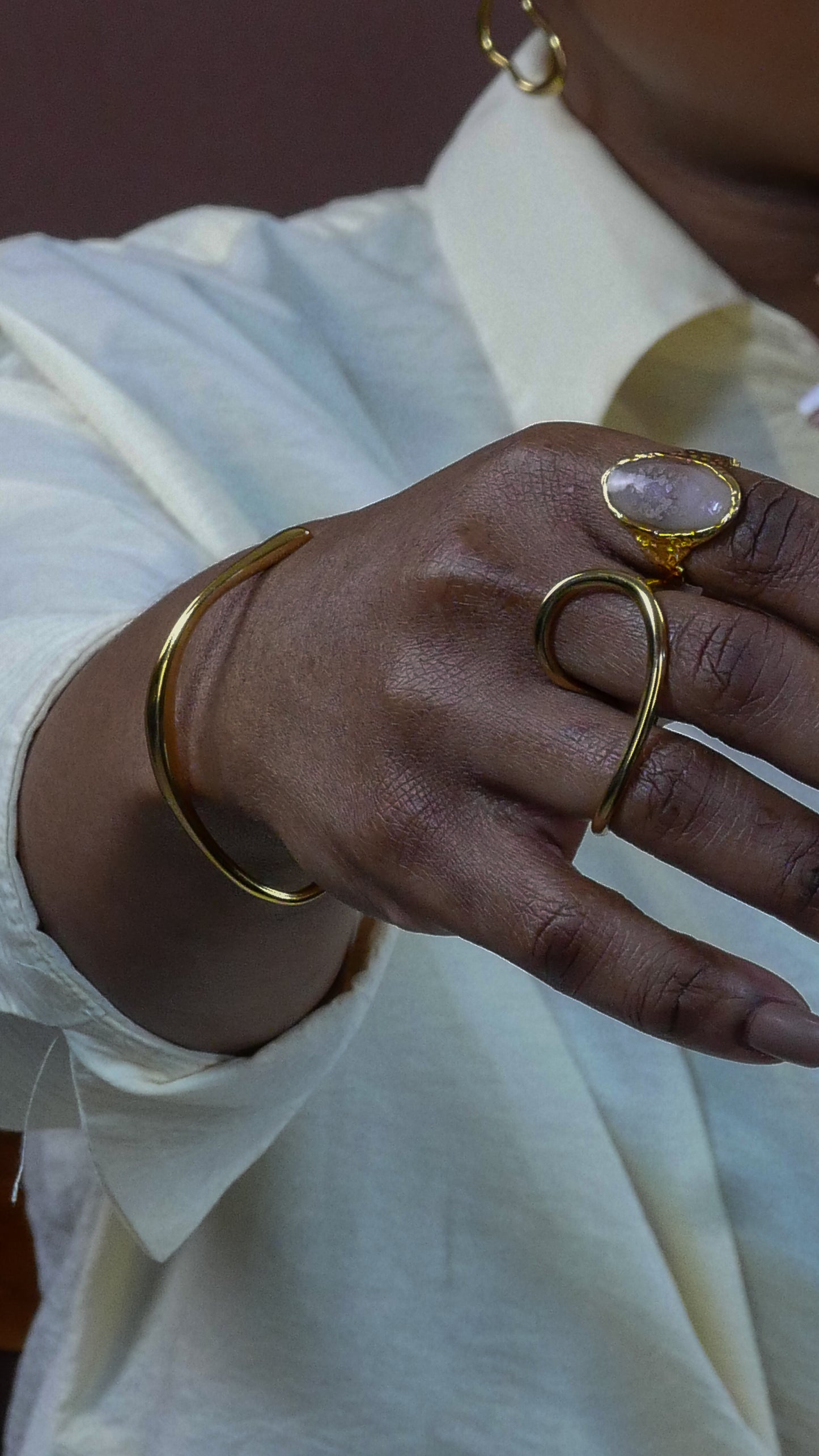 Set of 2 Rings & a Cuff