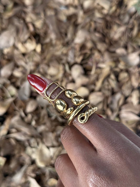 LIBERE - Set of 3 Rings