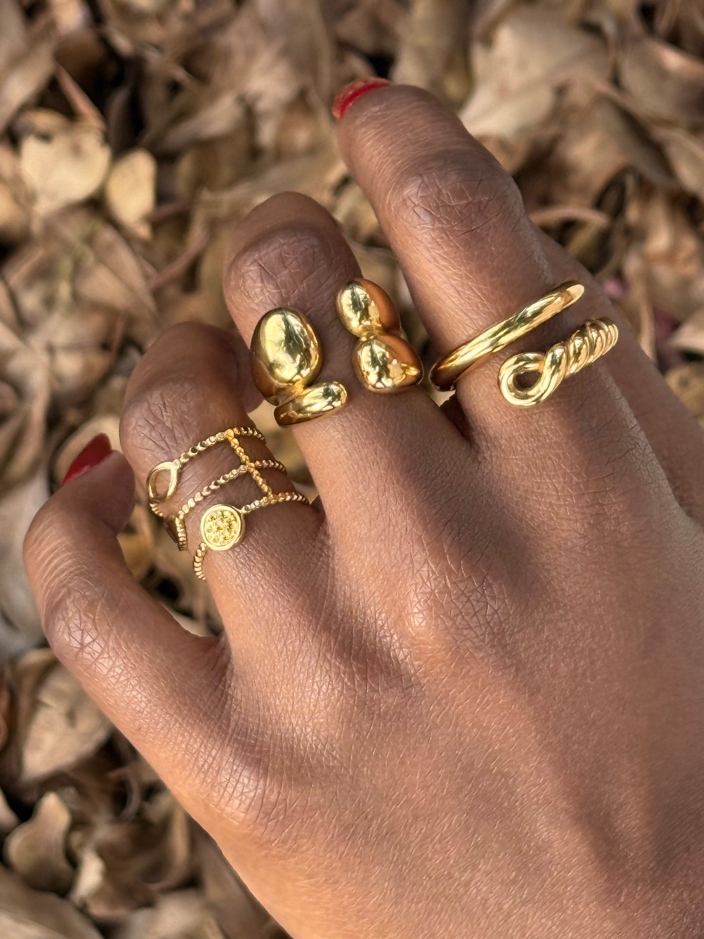 LIBERE - Set of 3 Rings